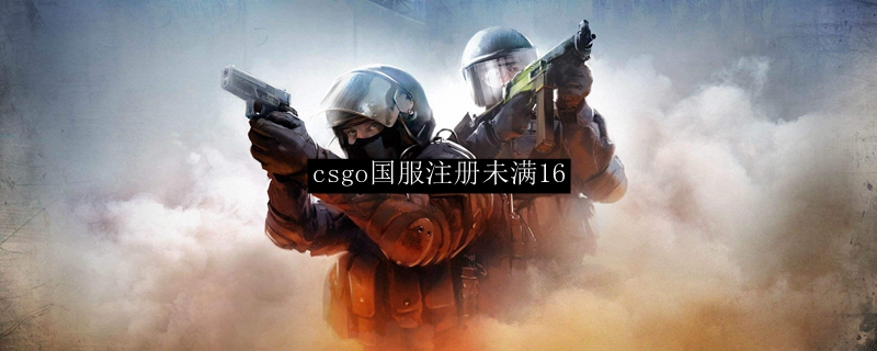 csgo国服注册未满16