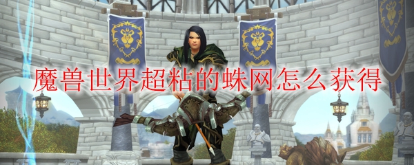 魔兽世界超粘的蛛网怎么获得
