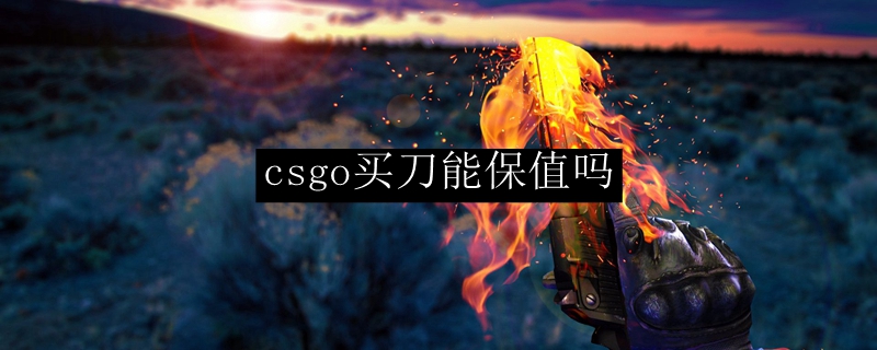 csgo买刀能保值吗