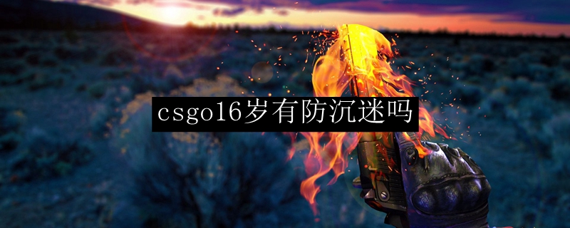 csgo16岁有防沉迷吗