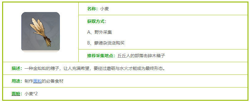 原神小麦哪里买