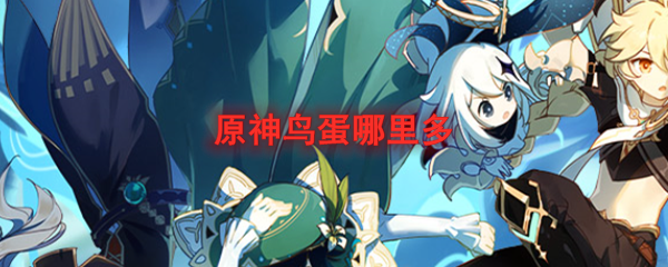 原神鸟蛋哪里多