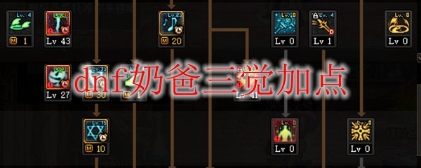 dnf奶爸三觉加点