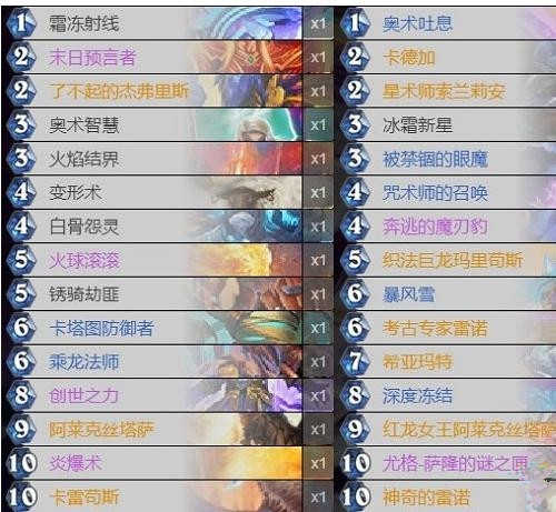 《炉石传说》外域的灰烬Animist宇宙法卡组推荐