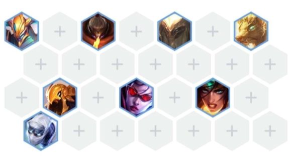 《LOL》云顶之弈9.22光阵容掘墓站位分析